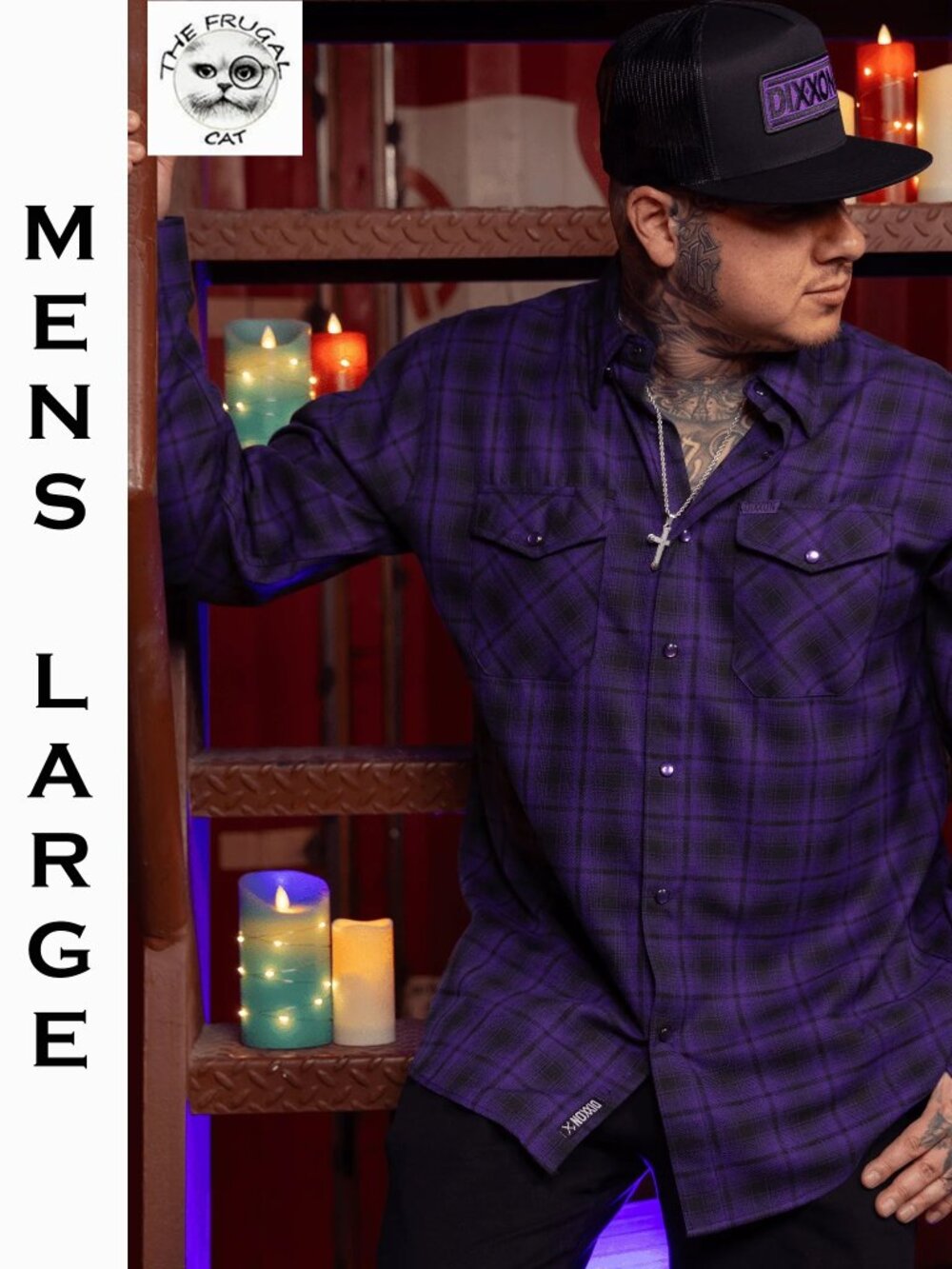 DIXXON FLANNEL - VOODOO Flannel Shirt Men's Large